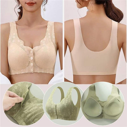Imported front button cotton Bra (1Pcs)